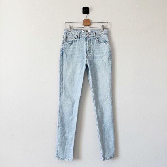 NEW Reformation Serena High Skinny Jeans in Aruba Light Wash Size 25 - Picture 4 of 10